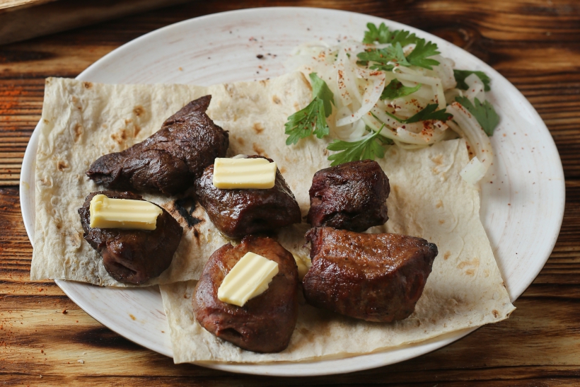 Шашлык из корейки говядины