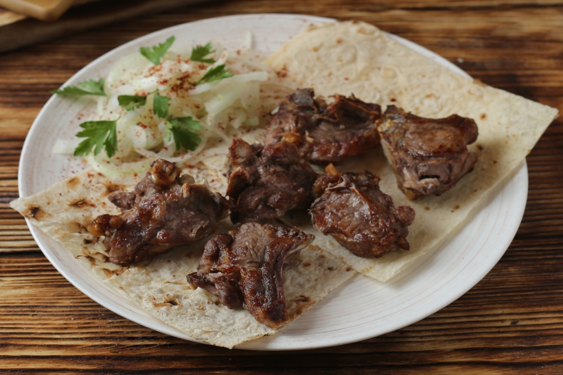 Lamb barbecue