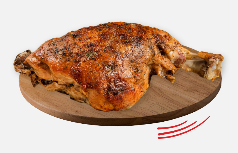 Свиная лопатка приготовленная