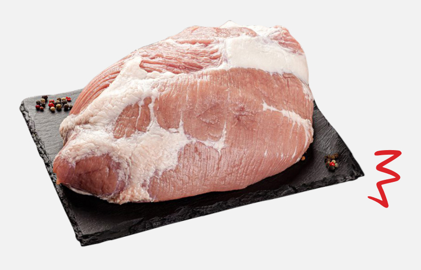 Сырая свиная ножка