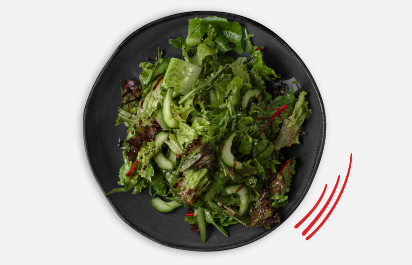 Зеленый салат